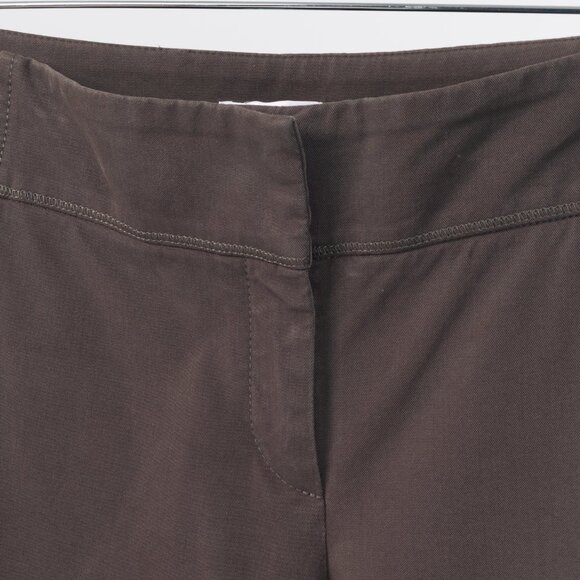 Brunello Cucinelli Brown Cotton-Twill Equestrian Trousers - Picture 7 of 11